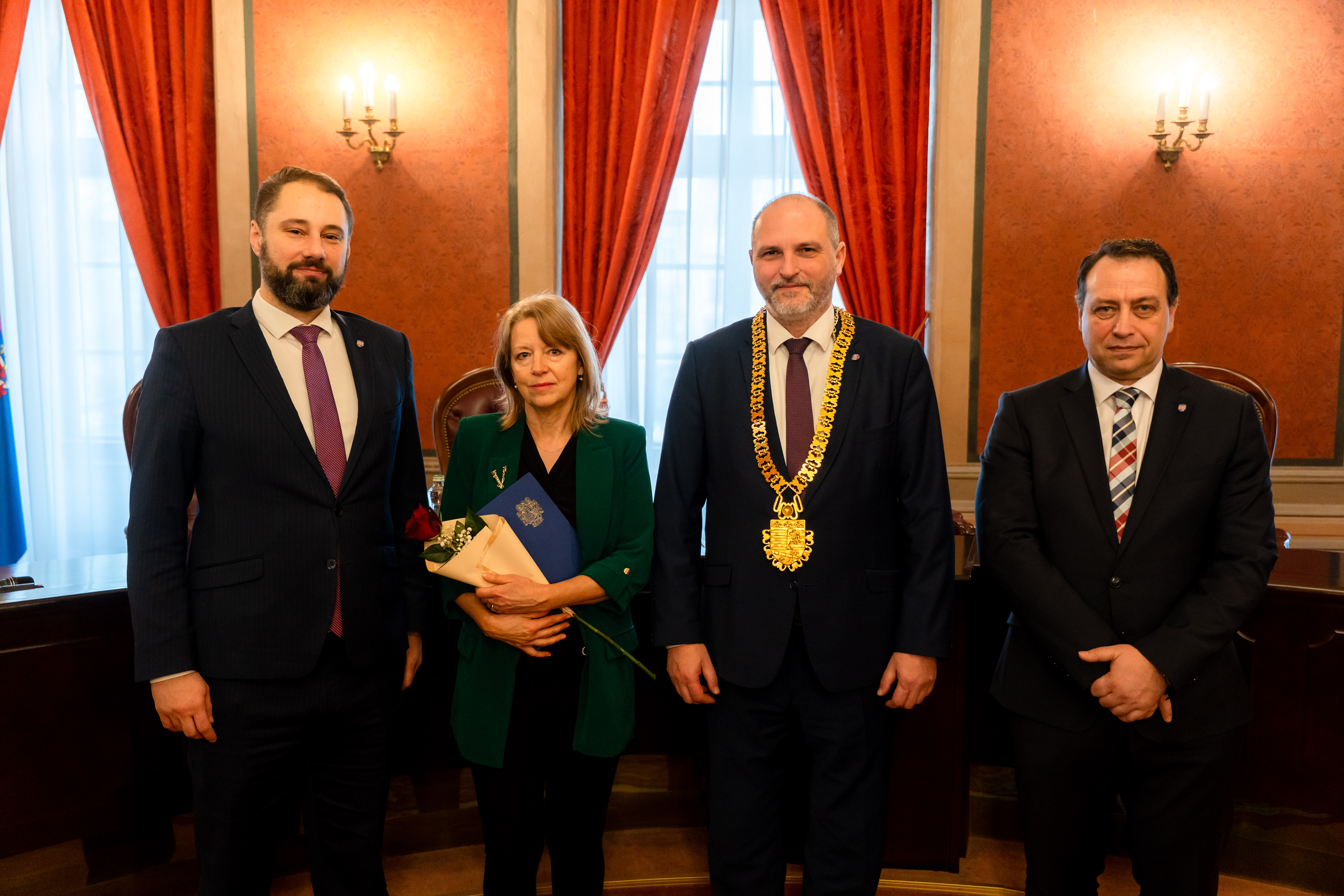 Novorocne prijatie jubilantov Magistratu mesta Kosice-63